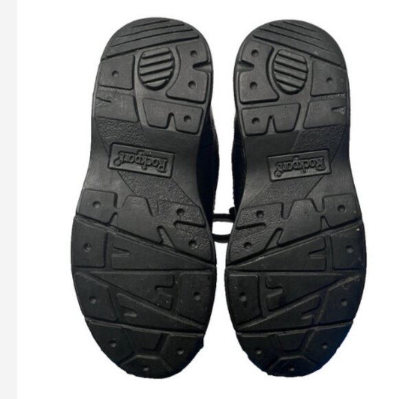 Rockport Leather Walking Shoes Comfort Men's Size 8.5 Black 1" Heel Lace Up - Picture 6 of 6